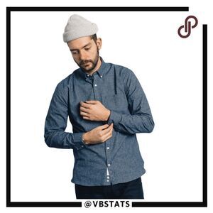 Apolis Men's Global Citizen Flannel Button Down Shirt Indigo Size Large